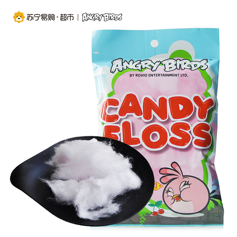 愤怒的小鸟棉花糖草莓味25g