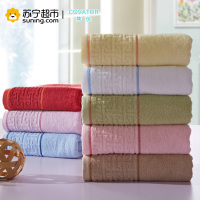 COVATOR隽优 纯棉浴巾 多彩素色 古典中国风 70*138cm 浅粉