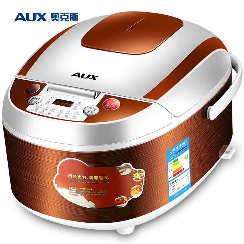 奥克斯(AUX) FC-50E 预约定时 智能电饭煲 多功能家用电饭锅 5L