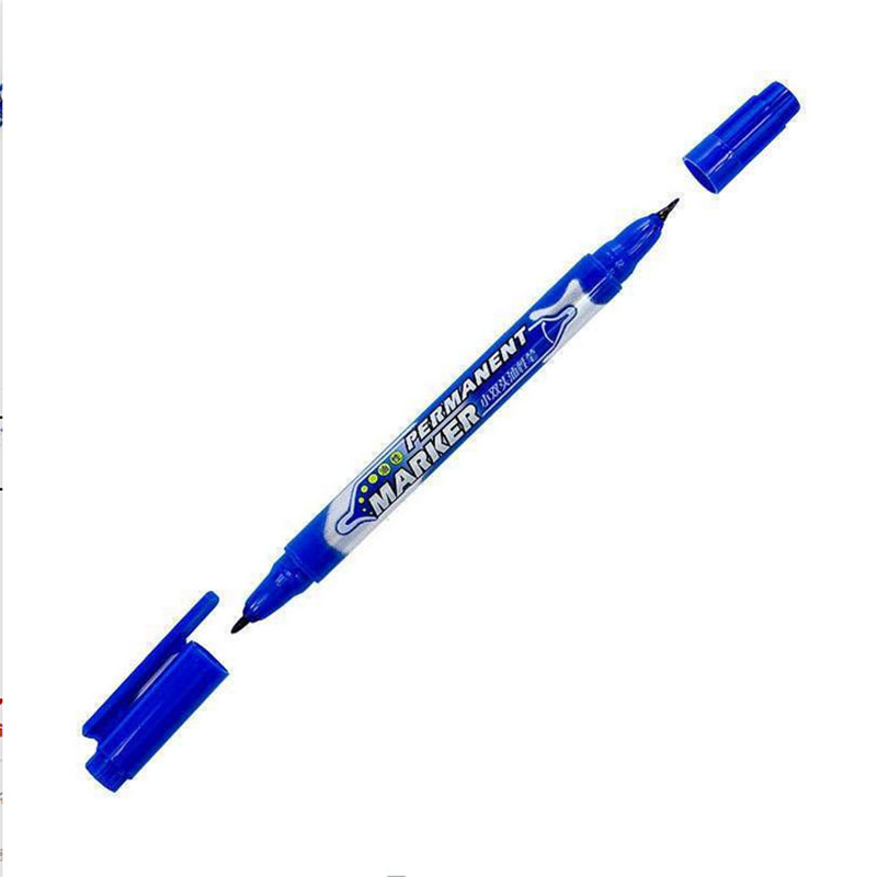 真彩 双头记号笔0615B勾线笔油性小双头记号笔文具