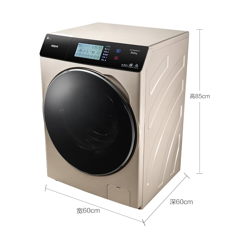 三洋(SANYO)8.5公斤变频空气洗烘干滚筒洗衣机DG-F85566BAHC高清大图