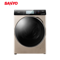三洋(SANYO)DG-F100566BAC 10公斤 变频 空气洗 滚筒洗衣机(玫瑰金)