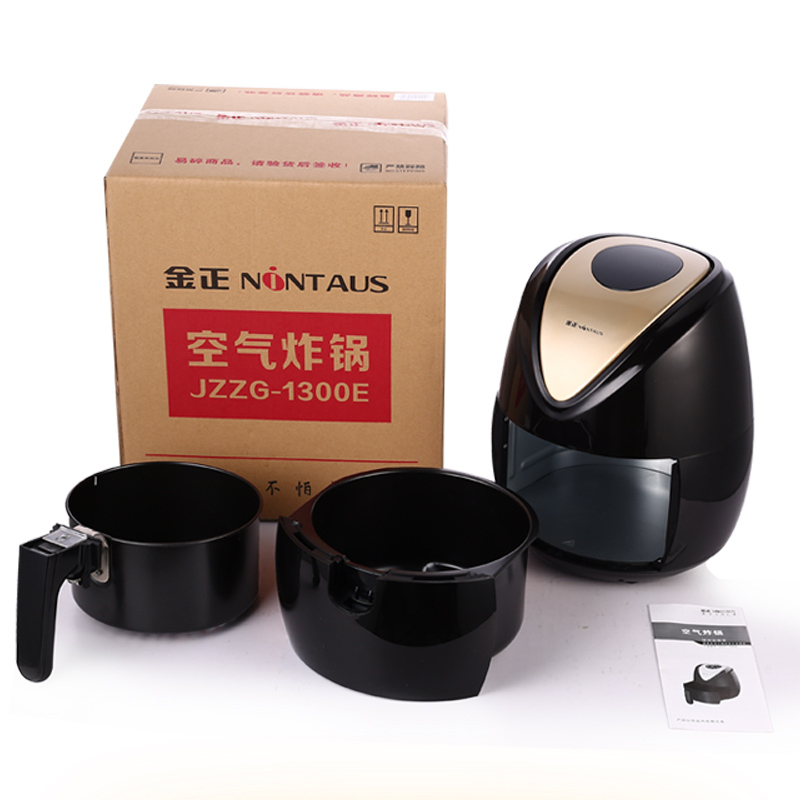 金正(NINTAUS)JZZG-1300E空气炸锅无油 多用途锅 微电脑定时2.6L