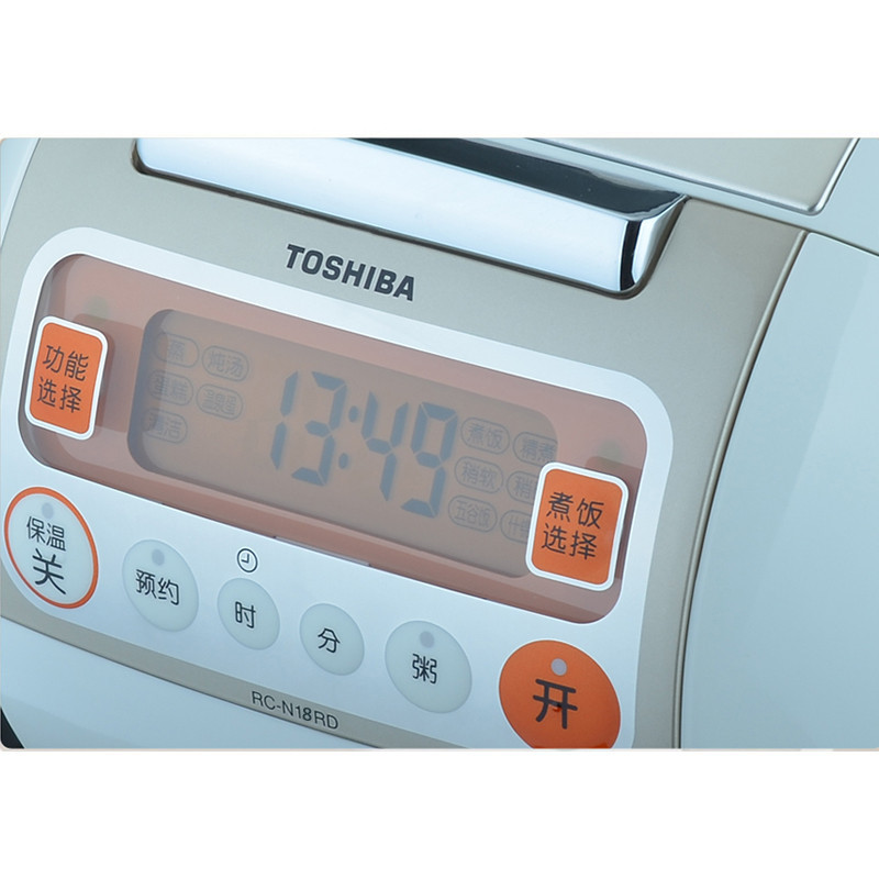 东芝(Toshiba)RC-N18RD 东芝电饭煲 电饭锅2-8人智能预约