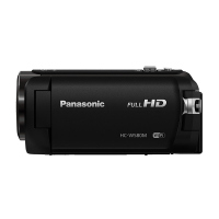 松下(Panasonic) HC-W580MGK 便携式民用高清数码摄像机 家用双摄像头摄像机 黑色