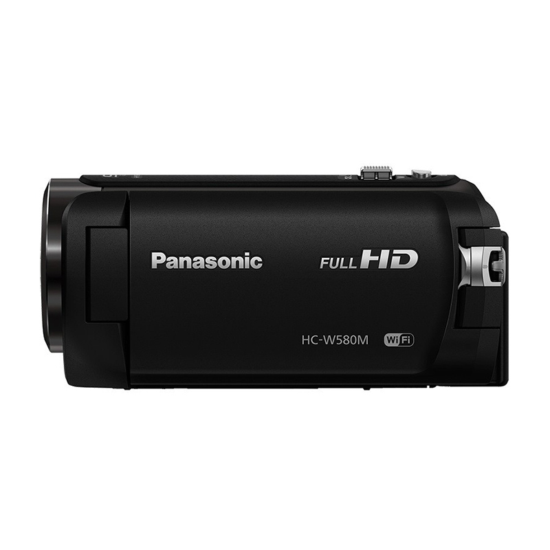 松下(Panasonic) HC-W580MGK 便携式民用高清数码摄像机 家用双摄像头摄像机 黑色