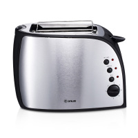 东菱（Donlim）多士炉 不锈钢烤面包片机 家用早餐机 带烤架