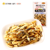 MARUESU马鲁斯扁桃仁坚果小鱼干33g日本进口零食