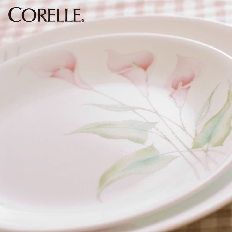 康宁(CORELLE)餐具套装原装进口碗/碟子/盘子餐盘套装 36件套餐具 都市百合碗碟 36-LV-CS图片