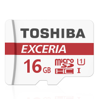 东芝(TOSHIBA) 16GB 90MB/s TF(micro SD)存储卡 UHS-I Class10 高速存储卡