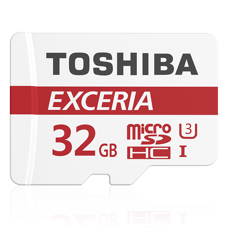 东芝(TOSHIBA)32GB 90MB/s TF(micro SD) UHS-I U3 Class10 高速存储卡高清大图