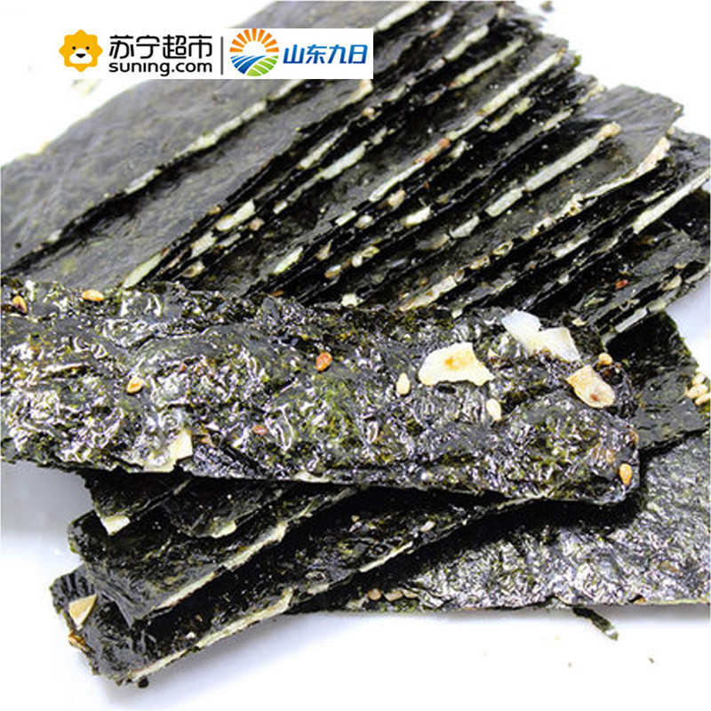 九日牌扁桃仁海苔25g 韩国进口调味海苔即食拌饭包饭紫菜香脆片办公旅行休闲零食