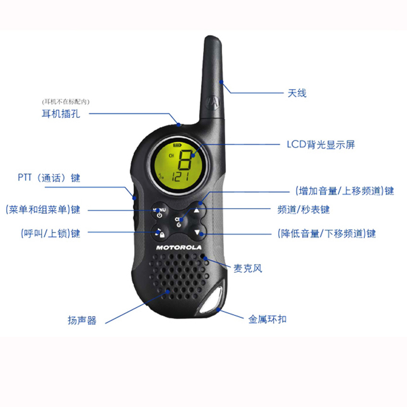 摩托罗拉对讲机 CLS T6