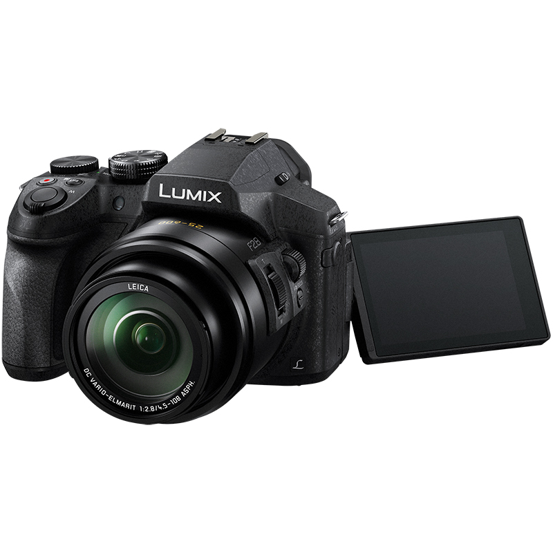松下(Panasonic) 数码相机 DMC-FZ300GKK 黑色(4K数码相机)