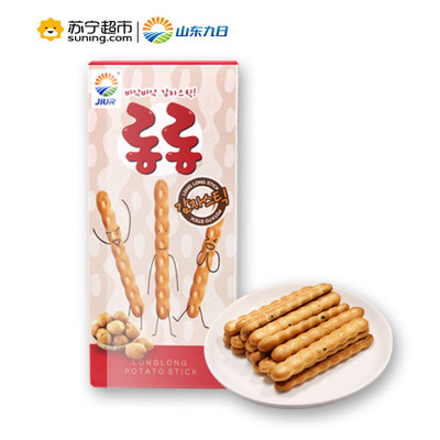 九日牌土豆味QQ棒60g 韩国进口儿童宝宝手指饼干棒棒办公旅行休闲零食