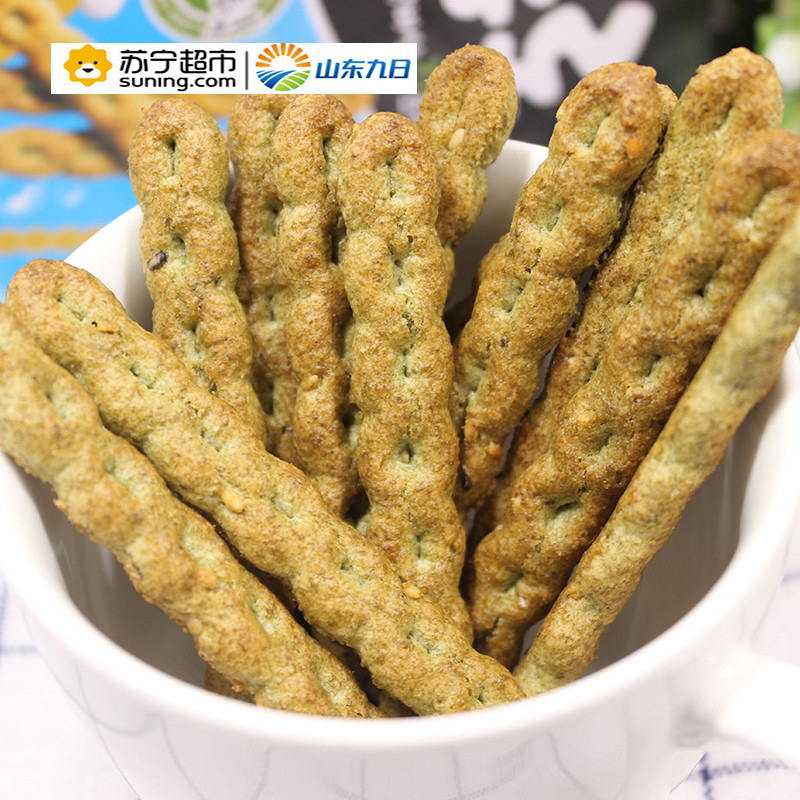 九日牌海苔味QQ棒60g 韩国进口儿童宝宝手指饼干棒棒办公旅行休闲零食