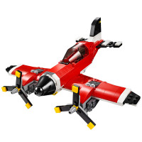 LEGO 乐高 Creator 创意拼砌系列螺旋桨飞机 31047 6-14岁 塑料玩具 200块以上