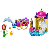 LEGO 乐高 Juniors 小拼砌师系列美人鱼爱丽儿的海豚车 10723 50-100块塑料玩具 3-6岁