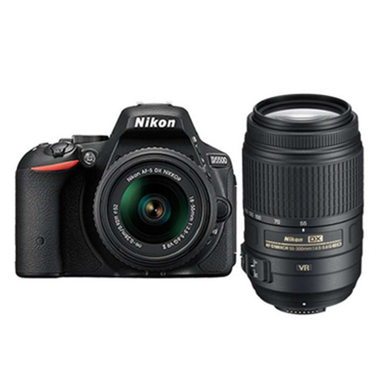 尼康D5500 数码单反相机+尼康镜头18-300/3.5-6.3G +相机包+16G卡