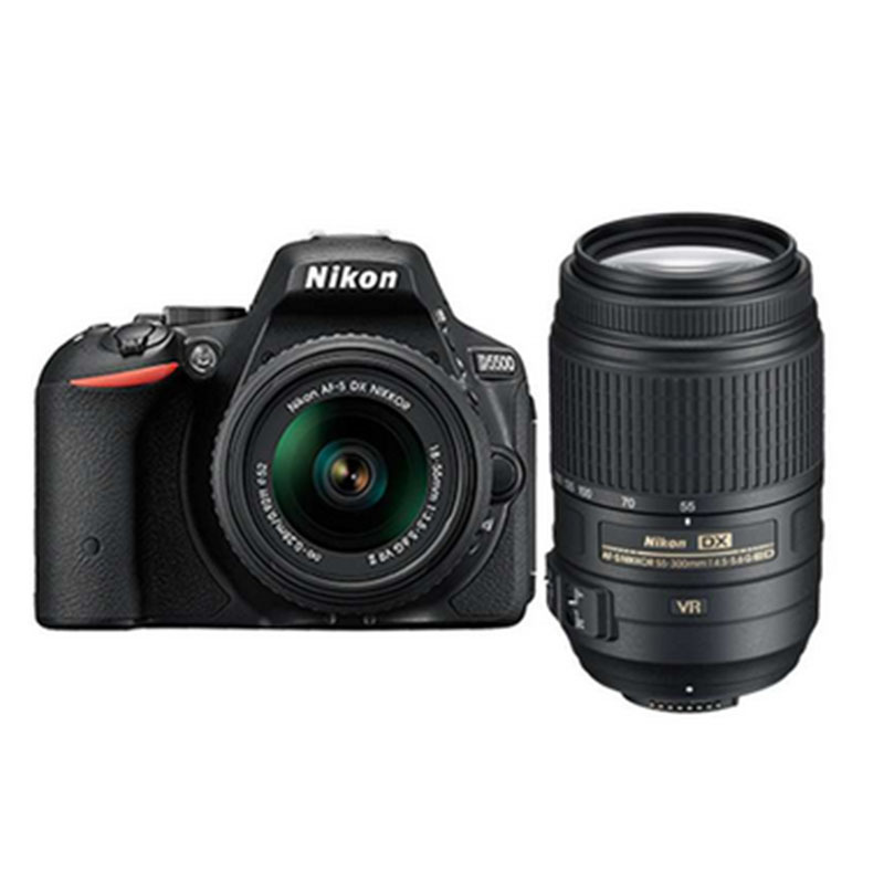 尼康D5500 数码单反相机+尼康镜头18-300/3.5-6.3G +相机包+16G卡