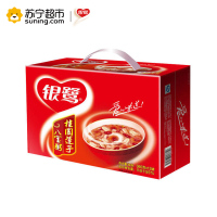 【苏宁超市】银鹭 桂圆莲子八宝粥 360g*12 速食粥