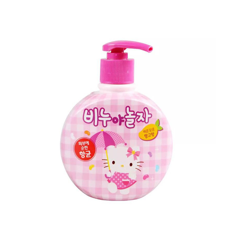 韩国进口 LG泡沫抗菌保湿洗手液300ml( KITTY猫)芒果味