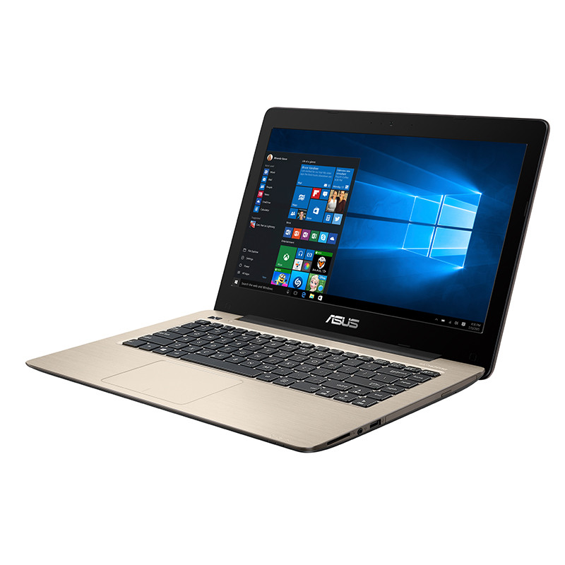 华硕(ASUS)F456UJ 14英寸笔记本(I5-6200 4G 500G GT920 2G独显 金色 WIN10)