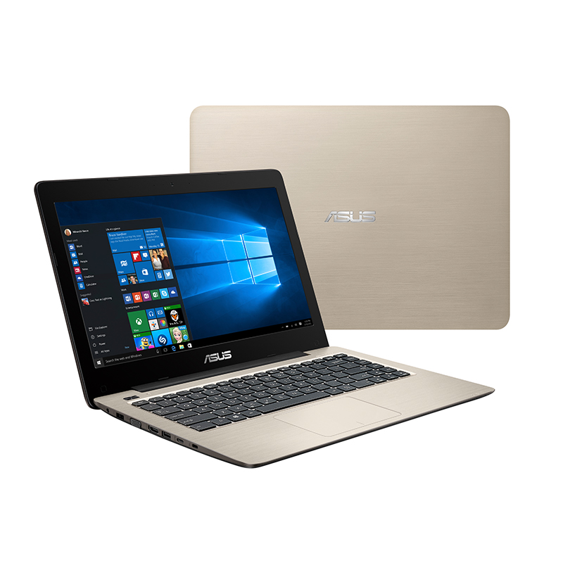 华硕(ASUS)F456UJ 14英寸笔记本(I5-6200 4G 500G GT920 2G独显 金色 WIN10)
