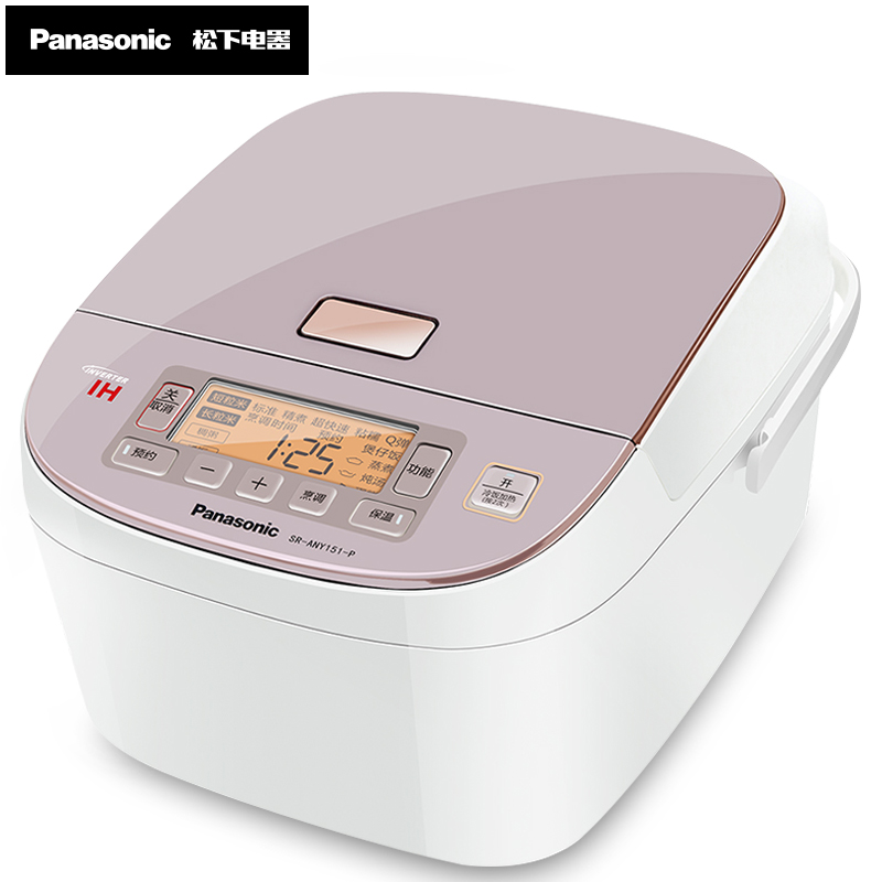 松下(Panasonic)电饭煲SR-ANY151-P 4L/升(对应日标1.5L) IH电磁加热 四段变频火力 电饭锅高清大图