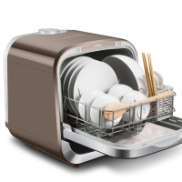九阳(Joyoung)X5 免安装台式 清除异味 杀菌消毒 智能 多功能 洗烘存一体 自动洗碗机