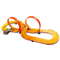 风火轮轨道小跑车 赛道极限跳跃轨道 火辣合金小跑车玩具 632cm