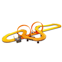 风火轮轨道小跑车 赛道极限跳跃轨道 火辣合金小跑车玩具915cm