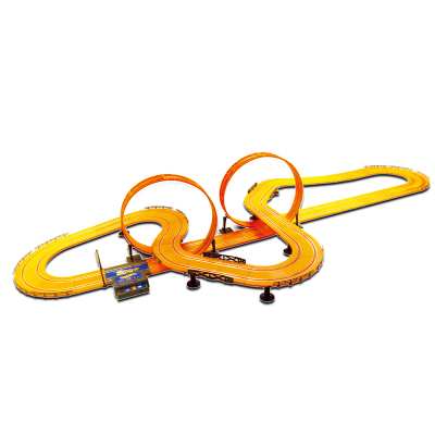 风火轮轨道小跑车 赛道极限跳跃轨道 火辣合金小跑车玩具915cm
