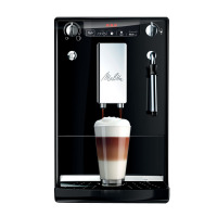 美乐家(Melitta)SOLO&Milk E953 原装进口意式全自动咖啡机 磨豆奶泡 商用家用办公（钢琴黑）