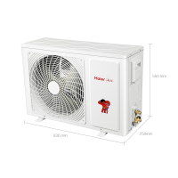 海尔(Haier)1.5匹 智能 除甲醛 变频空调挂机 KFR-35GW/13BDA23A