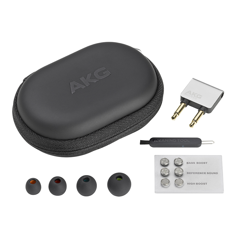 爱科技(AKG) N40 一圈一铁混合单元 可定制声音的高解析力挂耳式耳塞