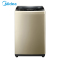 美的(Midea)MB90-8100WDQCG 9公斤洗衣机 WIFI智能 变频节能 FCS快净 家用 金色