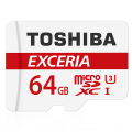 东芝（TOSHIBA）64GB 90MB/s TF(micro SD) UHS-I U3 Class10 高速存储卡