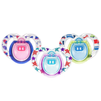 “母乳自然”印花安抚奶嘴6-18个月(1个入)