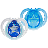 “母乳自然”夜光安抚奶咀0-6个月(2个入)