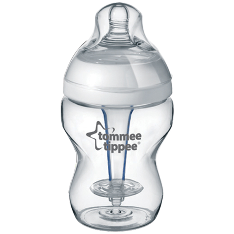 汤美天地 Tommee Tippee “母乳自然”感温防胀气奶瓶260ML/9oz(两个装)