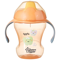 汤美天地 Tommee Tippee 双耳吸咀杯230ml - 橙色7m+