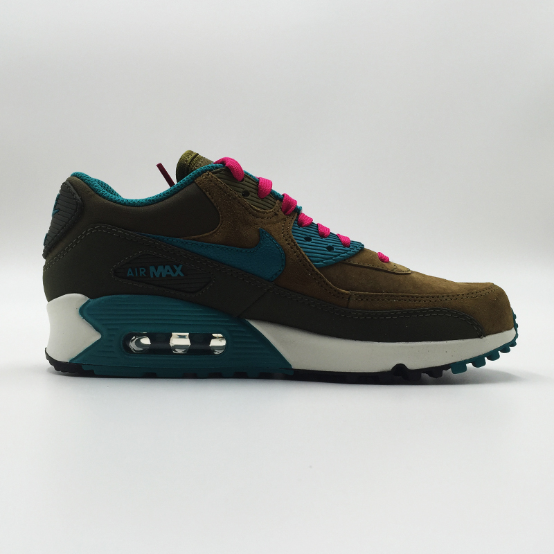 768887-300 WMNS AIR MAX 90 LTHR 女子休闲跑步鞋