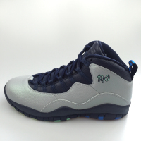 310805-019 耐克Air Jordan10 Rio AJ10 乔10里约狼灰男子篮球鞋
