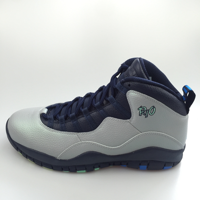 310805-019 耐克Air Jordan10 Rio AJ10 乔10里约狼灰男子篮球鞋