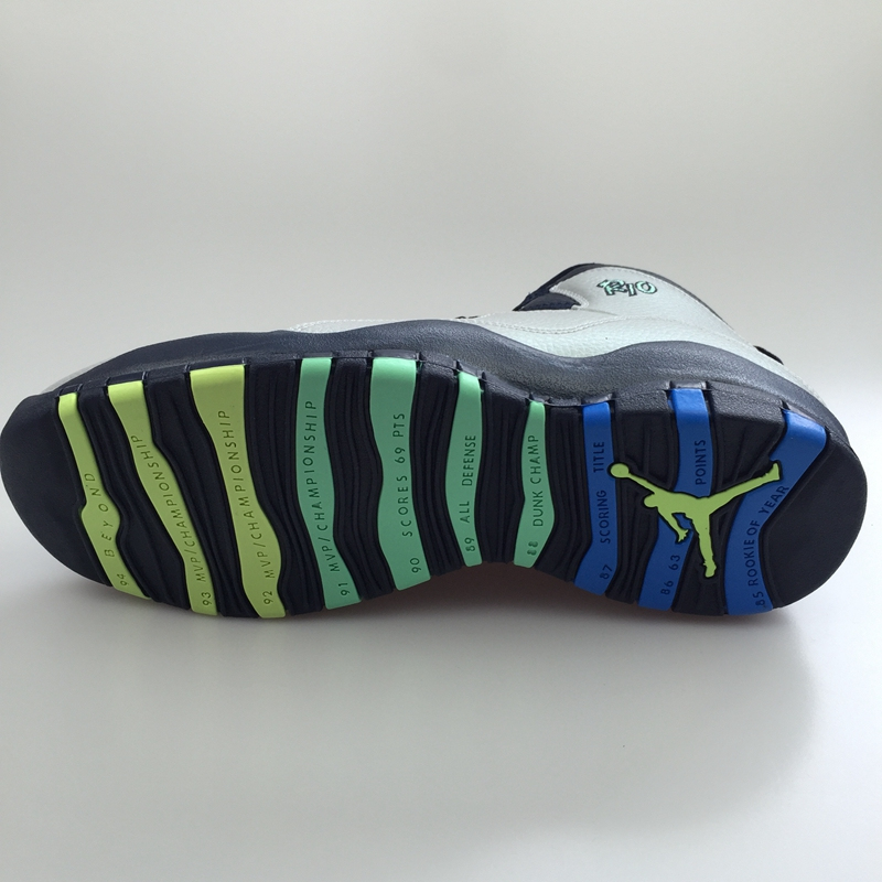 310805-019 耐克Air Jordan10 Rio AJ10 乔10里约狼灰男子篮球鞋