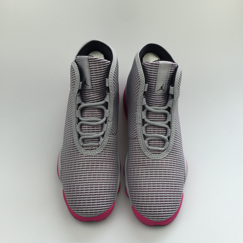 819848-019 JORDAN HORIZON GS AJ13 乔13 灰粉编织女鞋
