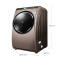 三洋(SANYO)DG-L8033BIX 8公斤 下排水 DD直驱变频 wifi智能 斜式滚筒洗衣机(惠金色)