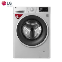 LG洗衣机WD-VH451D5 9公斤大容量 滚筒洗衣机 DD变频直驱电机 6种智能手洗 速净喷淋 95℃煮洗