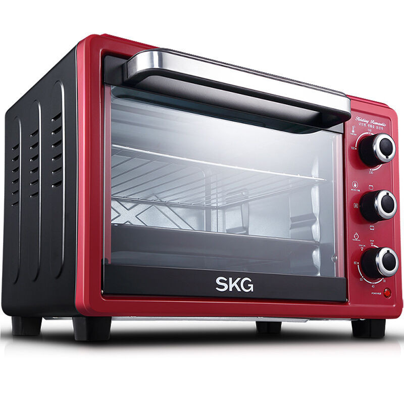 SKG1780 电烤箱 玛莎拉红 家用烘培电烤箱多功能达人入门级25L